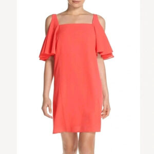 Ali&Jay Nordstrom Cold Shoulder Crepe Shift Dress